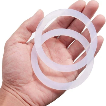 Силиконовые уплотнительные кольца Прокладка для герметичных крышек банок Mason (72 упаковки, обычная горловина)