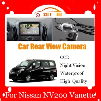 Автомобильная Камера Заднего Вида Заднего Вида Для Nissan NV200 Vanette 2009 ~ 2015 Водонепроницаемая CCD Full HD Резервная Парковочная Камера Ночного Видения