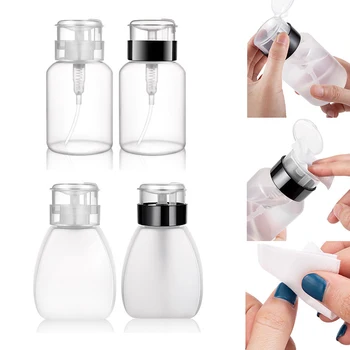 250 мл Пустой помпы-дозатора Жидкого УФ-геля для ногтей, лака для ногтей, чистой бутылки, средства для снятия лака, пластиковой бутылки