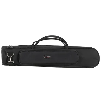 Саксофон Сопрано, сумка для саксофона прямого типа, утепленная поролоновая нетканая внутренняя ткань с регулируемым плечевым ремнем