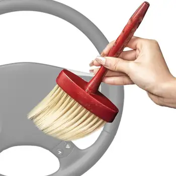 Щетка для удаления пыли для автомобиля Щетка для чистки внутренних и наружных вентиляционных отверстий автомобиля Мягкая щетка для удаления волос в салоне автомобиля