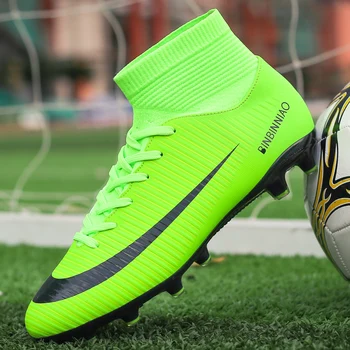 Качественная футбольная обувь Бутсы Mbappé, Прочные легкие удобные футбольные бутсы для уличного футзала, кроссовки 33-47 размера Оптом