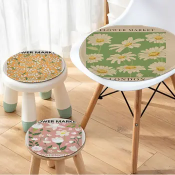 Цветочный рынок Матисс Настенное искусство Скандинавская печать Подушка для медитации Подушка для стула Обеденный стул Подушка для сиденья Противоскользящие подушки для дома