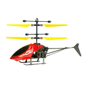 1ШТ Подвесной Индукционный Вертолет Mini RC Drone Fly Helicopter Детская Игрушка LED Мигающий Свет Игрушки с Дистанционным Управлением для Детей
