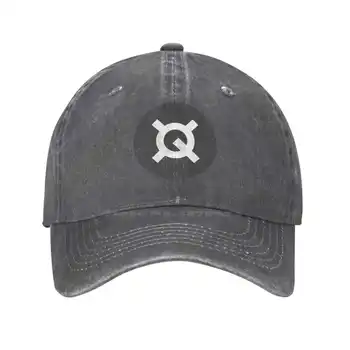 Джинсовая кепка с логотипом Quantstamp высшего качества, бейсболка, вязаная шапка