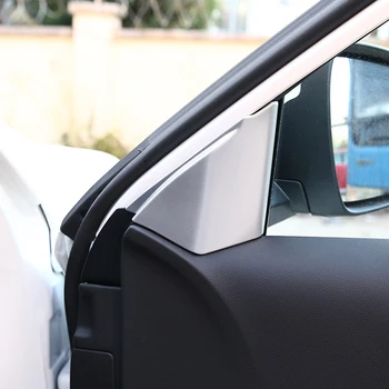 ABS Хромированный автомобильный интерьер, Передняя стойка, динамик, роговое кольцо, Накладка для Renault Koleos 2017 2018, Аксессуары для стайлинга автомобилей