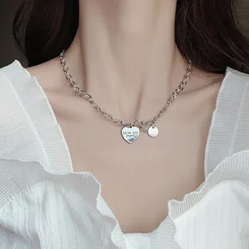 Ожерелье с подвеской в виде сердца 
