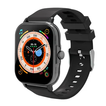 Смарт-часы с 1,81-дюймовым экраном Bluetooth Call Smartwatch Фитнес-часы Цифровые Спортивные водонепроницаемые часы для мужчин Женщин IOS Android