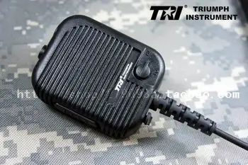 Tri PRC-152 многофункциональный тактический ручной микрофон высокой и низкой громкости Thales 148 (черный)