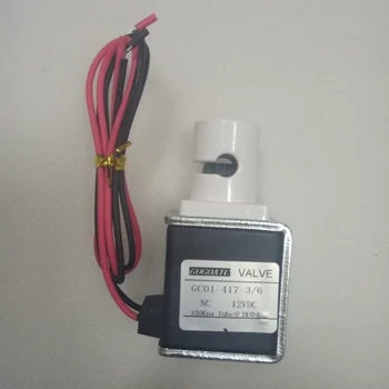 Электромагнитный зажимной клапан 12 В постоянного тока/24 В постоянного тока размер трубки 2way NC I.D 3 мм * O.D 6 мм