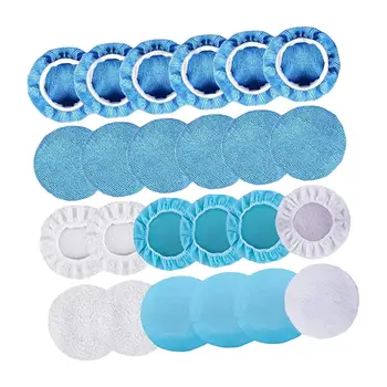 24 штуки полировальных подушечек Чехол для полировщика из микрофибры для полировки воском