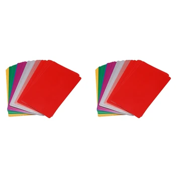 Многоцветная Алюминиевая визитная карточка, заготовка для металлической этикетки с гравировкой, гравировальный станок с ЧПУ для карты DIY (160)