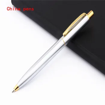 Шариковая ручка JINHAO 039 Platinum из нержавеющей стали со средним кончиком, новая