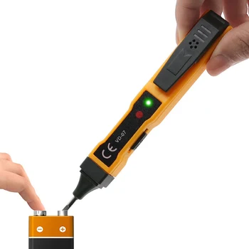 Цифровые детекторы напряжения 70-250 В переменного тока Электрический Тестовый карандаш Бесконтактная ручка Тестер Метр