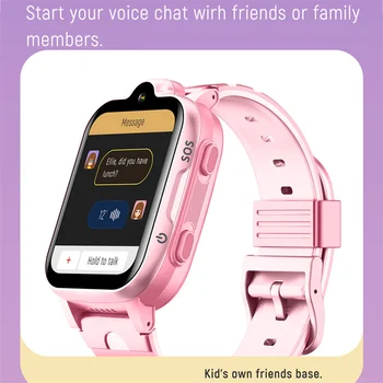 Mijia Kid Smartwatch Детский Видеозвонок GPS SOS Sim Спортивный Браслет-Будильник 2023 4G Детские Часы Для Android Ios