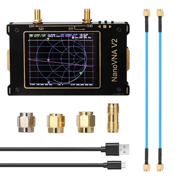 3,2-дюймовый TFT-экран 3G Векторный Сетевой Анализатор SAA2 Nanovna V2 Антенный Анализатор Коротковолнового измерения HF VHF UHF Duplexer Filter