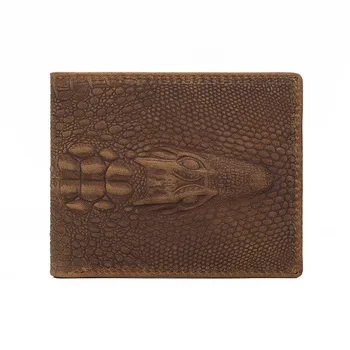 Мужской кошелек Man Vintage Cow из натуральной кожи, мужской бумажник ручной работы, портмоне для монет, короткий кошелек J80