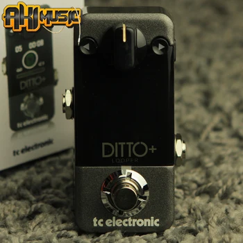 Новый мини-петлитель TC Ditto X2 для электрогитары в стиле фолк-вуд для записи фраз с эффектом аккомпанемента