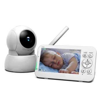 Беспроводной цифровой видеоняни и радионяни TFT LCD, Двусторонний аудиовызов, Камера наблюдения, Монитор температуры сна ребенка