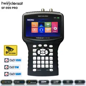 HD Комбинированный Измеритель сигнала Twinkler SF-999 Pro 4,3 