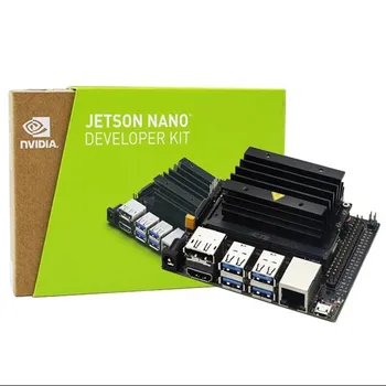 Плата Nvidia Jetson Nano B01 Небольшой мощный компьютер для разработки искусственного интеллекта Демонстрационные платы поддерживают работу нескольких нейронных сетей