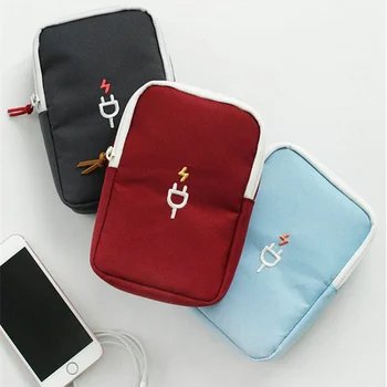 Сумка-органайзер для путешествий, портативная цифровая кабельная сумка, аксессуары для путешествий, необходимые аксессуары для хранения, чехол для переноски, чехол для USB Power Bank