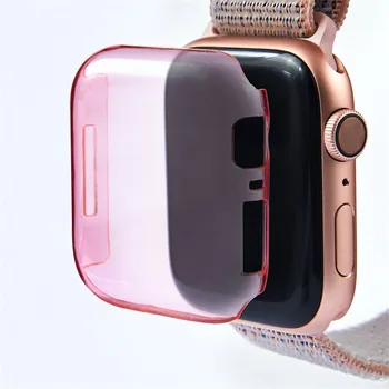 Горячая распродажа, Защитная пленка Для Iwatch4 Smart Watch Pc, Цветная защитная пленка для экрана 40 мм, Защитная оболочка для часов, Умные аксессуары