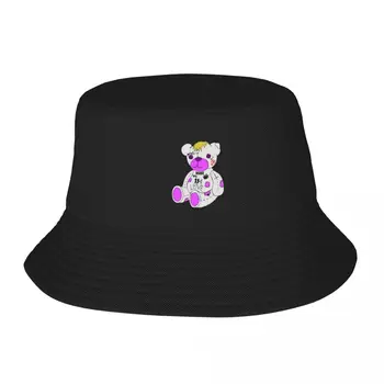 Женская панама Lil Peep Bear Жаркий Летний Головной убор Складная спортивная шляпа для рыбалки на открытом воздухе Хип-хоп Шляпа Боб Подарки на День рождения