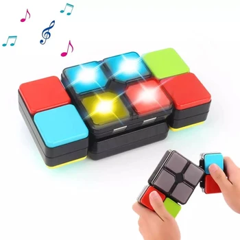 Интерактивные игры Flipslide Magic Cube, игрушки-головоломки, подбрасывающие слайды, с памятью уровня скорости света, многопользовательские режимы