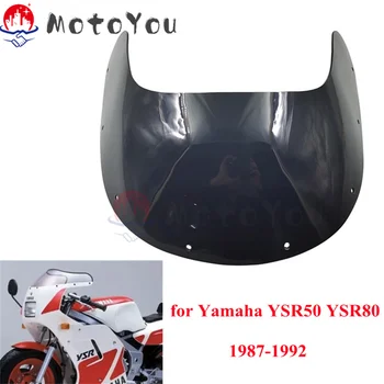 Переднее Стекло Мотоцикла Ветровое Стекло для Yamaha YSR80 YSR50 YSR 50 80 1987-1992 Козырек Одометра 1989 1990 1991