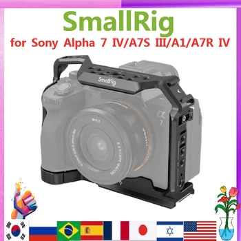 Крепление для камеры SmallRig Full Dslr Sony A7 IV a7m4 для Sony Alpha 7 IV/Alpha 7S III/Alpha 1 с несколькими вариантами монтажа RIG 3667