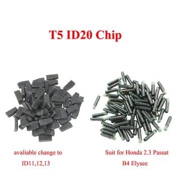 новый 10/30 шт. чип для автомобильных ключей-транспондеров T5 (ID20) Доступно углеродно-керамическое стекло T5-ID20-заменить на ID11, 12, 13