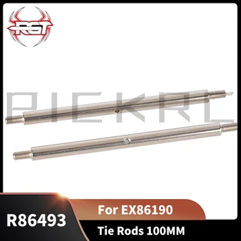 Детали RGT Металлические тяги 100 мм R86493 для EX86190 1/10 Радиоуправляемая модель автомобиля Crawler Оригинальные Аксессуары