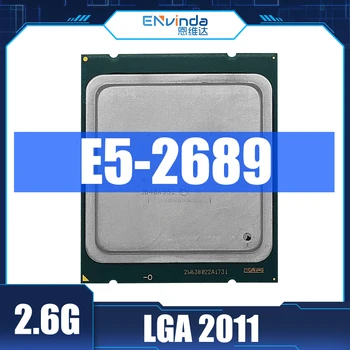 Используется Оригинальный процессор Intel Xeon E5 2689 LGA 2011 CPU с частотой 2,6 ГГц, 8 Ядер, 16 потоков, Материнская плата E5-2689 с поддержкой X79