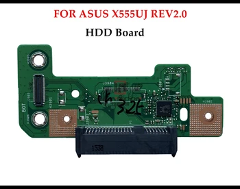 Высококачественный кабель для жесткого диска ноутбука ASUS X555UJ REV2.0, разъем для жесткого диска, 100% Рабочий, полностью протестирован