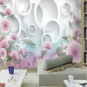 wellyu, изготовленные на заказ крупномасштабные фрески, модный изысканный 3D фон для телевизора в гостиной, настенные нетканые обои