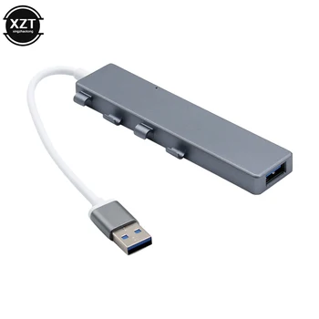Высокоскоростной 4-портовый Мультиразветвительный адаптер OTG Type C USB C HUB для Lenovo HUAWEI Xiaomi Macbook Pro 15 Air Pro Аксессуары