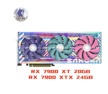 Видеокарта Yeston AMD Radeon RX 7900 XT 20GB D6 YA RX 7900 XTX 24GB D6 YA Игровая 320-битная видеокарта AMD GPU placa de video