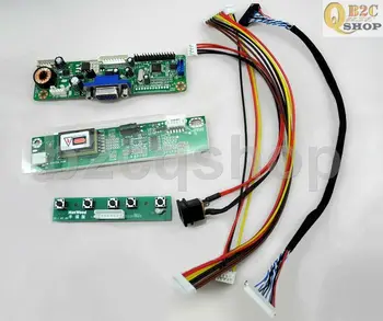 Плата ЖК-контроллера DIY Kit, драйвер преобразователя VGA, инвертор LVDS - включите ЖК-дисплей для IBM ITXG72H 1024Х768 для мониторинга