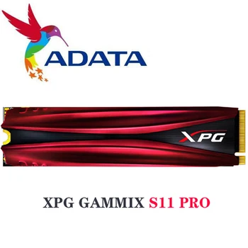 Твердотельный Накопитель ADATA XPG GAMMIX S11 Pro 1TB 2TB PCIe Gen3x4 M.2 2280 Для Настольного Ноутбука Внутренний жесткий диск 256G 512G