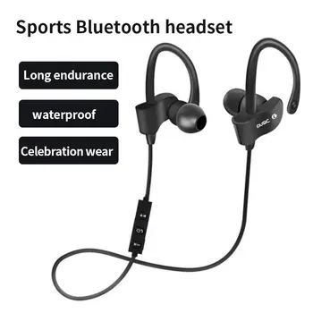 Спортивная беспроводная Bluetooth-гарнитура для воспроизведения стереомузыки Универсальные мини-двойные беруши для подвешивания к уху Универсальные