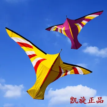 пляжный ветрозащитный Вэйфан традиционный воздушный змей firebird ткань для зонтиков Карбоновый стержень оптовая продажа игрушек для взрослых летающая птица ловля на длинную леску