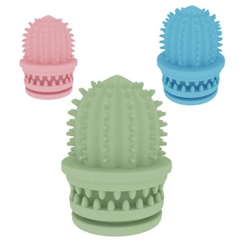 Устойчивая к укусам резиновая игрушка для собак TPR, Прочная зубная щетка для домашних животных, игрушки для чистки зубов, жевательные игрушки, совершенно новые