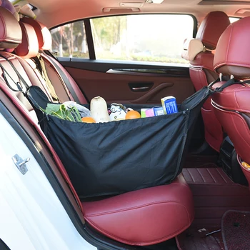 Складная сумка для хранения на заднем сиденье автомобиля, многофункциональная для уборки, большой емкости
