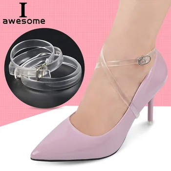 1 пара Модный дизайн, высокое качество, шарм, женский удобный силиконовый съемный ремень для обуви, галстук для ботинок, женский ремешок, кружевная лента