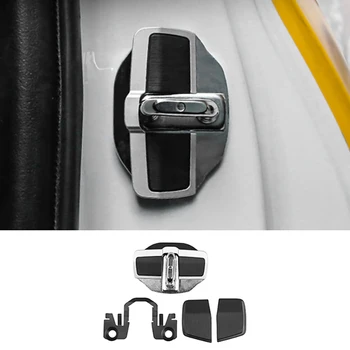 2 Комплекта Стабилизатора Двери TRD Протектор Дверного Замка Защелки Стопорные Крышки для Toyota Land Cruiser LC200 Alphard Vellfire