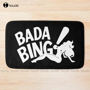 Bada Bing The Sopranos, Сопрано, Тони Сопрано, Классный, забавный коврик для ванной, мягкий коврик для ванной