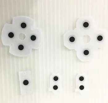 10 комплектов резиновых токопроводящих клеевых резиновых прокладок Заменяют набор запасных частей для контроллера PS4