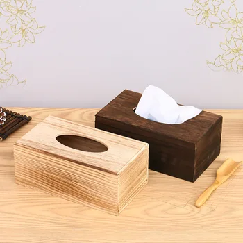 Креативная бытовая деревянная коробка для салфеток, Насосная коробка, Коробка для салфеток, Деревянный держатель для влажных салфеток, Диспенсер, Органайзер для домашних салфеток, Ящики для хранения