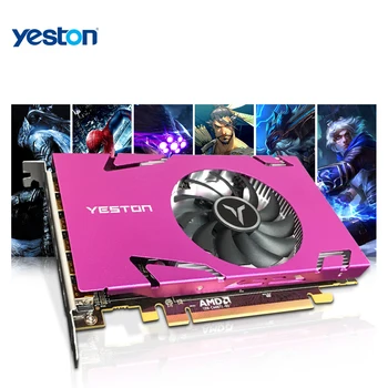 Видеокарты Yeston Radeon R7 350 GPU 4GB GDDR5 128bit для настольного игрового компьютера PC поддерживают одновременное использование видеокарт Mini DP X6